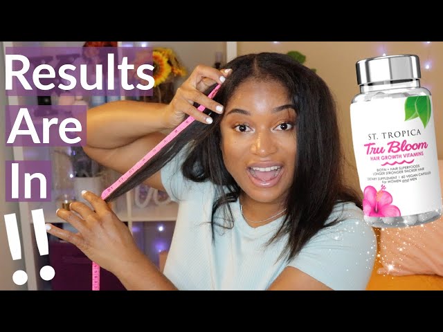 Did My Hair Grow Using St. Tropica Hair Growth Vitamins! دیدئو dideo
