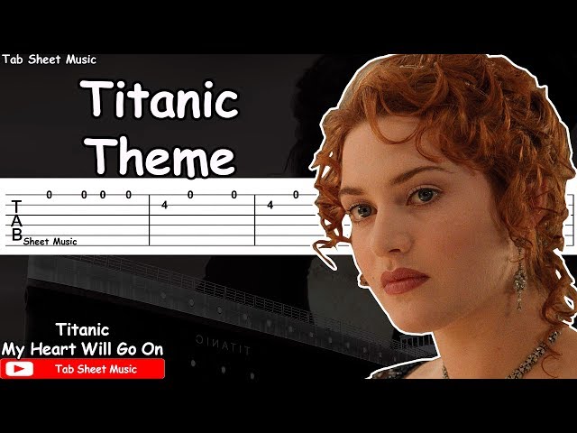 romano relajarse vertical Titanic Theme - My Heart Will Go On Guitar Tutorial دیدئو dideo