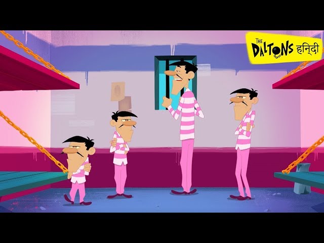 हिन्दी The Daltons 🌵 Dots and Stripes (S01-E06) Hindi Cartoons for Kids  دیدئو dideo