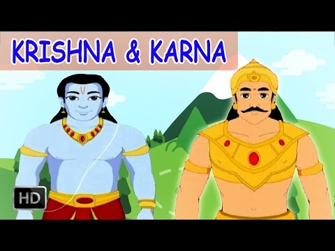 Krishna & Karna Stories - Short Stories from Mahabharata - Animated Stories  for Kids دیدئو dideo