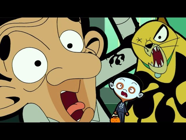 Bean SCARED | (Mr Bean Cartoon) | Funny Clips | Mr Bean Official دیدئو dideo