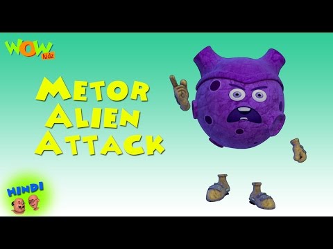 Meteor Alien Attack - Motu Patlu in Hindi WITH ENGLISH, SPANISH & FRENCH  SUBTITLES دیدئو dideo