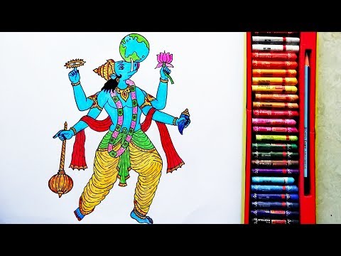 How to Draw Lord Varaha Step By Step | Drawing Of God Varaha | By Drawing  Art دیدئو dideo