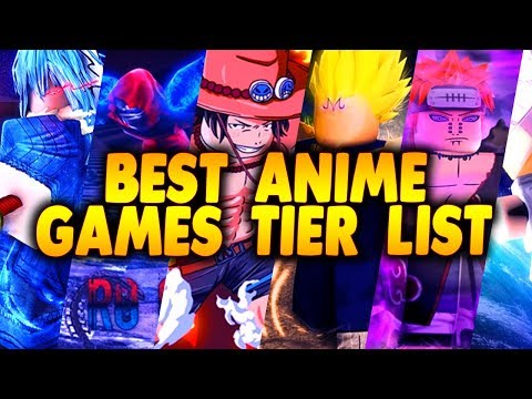 RANKING THE BEST ANIME GAMES ON ROBLOX OF ALL TIME! TIER LIST! | iBeMaine  دیدئو dideo