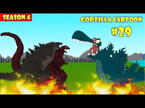 Godzilla vs Shin Godzilla #29 - 1 Hour Funny | Godzilla Cartoon دیدئو dideo