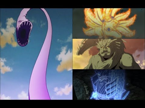 Top 10 Strongest [Naruto/Boruto] Giants Forms/Animals دیدئو dideo