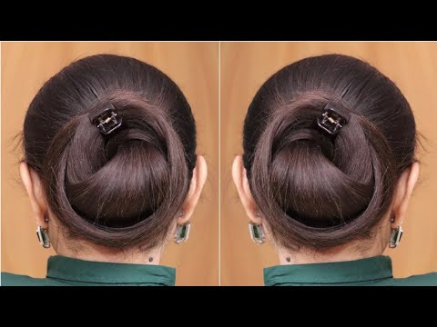 Clutcher Hairstyle For Ladies | Clutcher Hairstyle For Long Hair l Juda  Hairstyle for Everyday دیدئو dideo