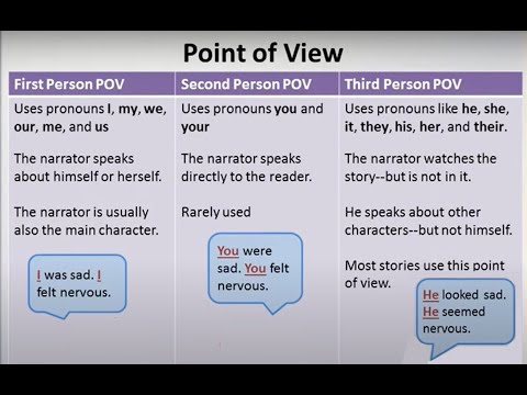 third person point of view example
