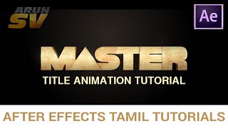 How to Create Annathe Movie Title Text SVG File | Illustrator | Arun SV  دیدئو dideo