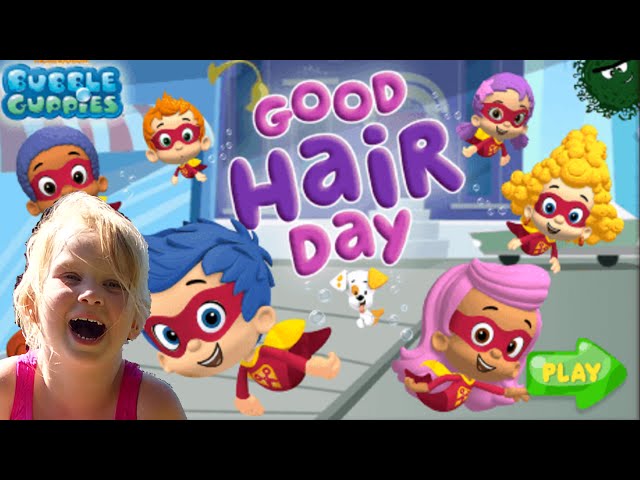 Bubble Guppies Good Hair Day Nickjr Full game episode دیدئو dideo