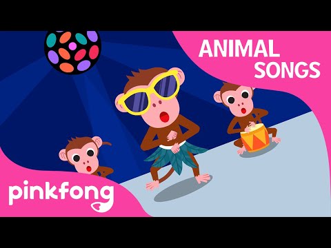 Cheeky Monkey | Animal Songs | Monkey Song | Pinkfong Songs for Children  دیدئو dideo