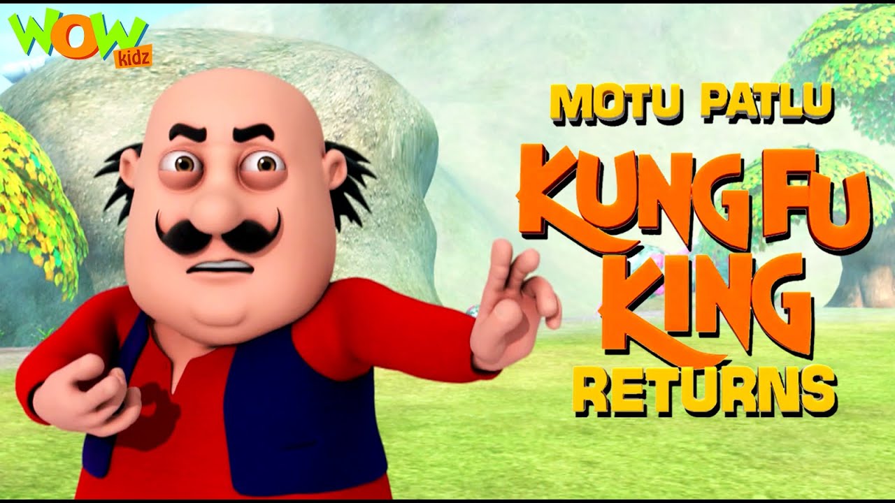 MOTU PATLU movies for KIDS | KungFu King Returns | Full Movie | Wow Kidz  دیدئو dideo