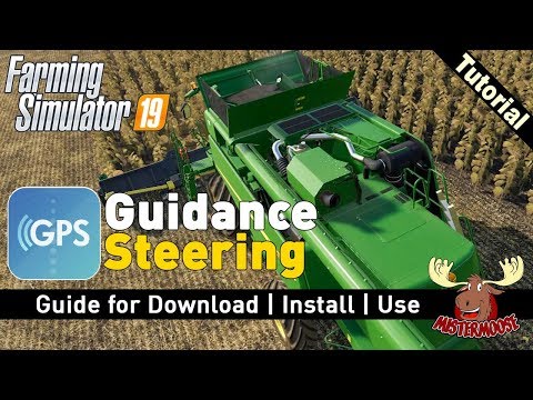 gave Habitat instans GPS for FS19 | Guidance Steering Mod by Wopster | How to Download, Install  and Use دیدئو dideo