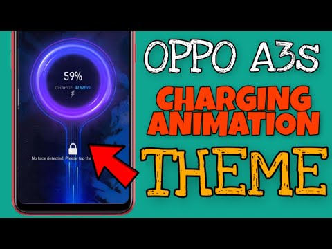 Oppo A3s Charging Animation Best Theme 2019 | For All Oppo & Realme |  Faisal Alam Official دیدئو dideo