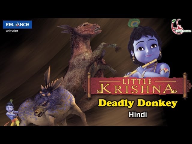 Little Krishna Hindi - Episode 7 Deadly Donkey دیدئو dideo