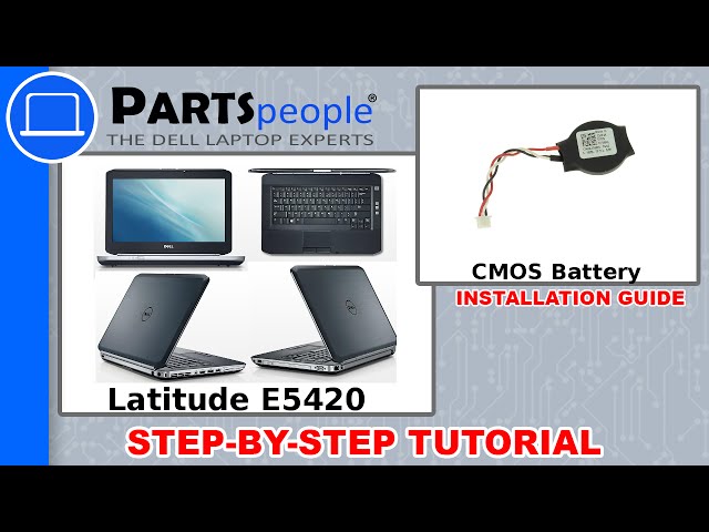 Dell Latitude E5420 CMOS Battery How-To Video Tutorial دیدئو dideo