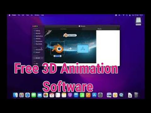 How to install Free 3D Animation software (Blender) on Macbook دیدئو dideo