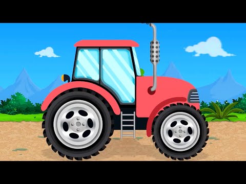 Tractor, Formation And Uses, Car Cartoon Video For Children دیدئو dideo