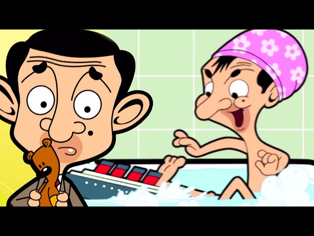Bath TIME | Funny Episodes | Mr Bean Cartoon World دیدئو dideo
