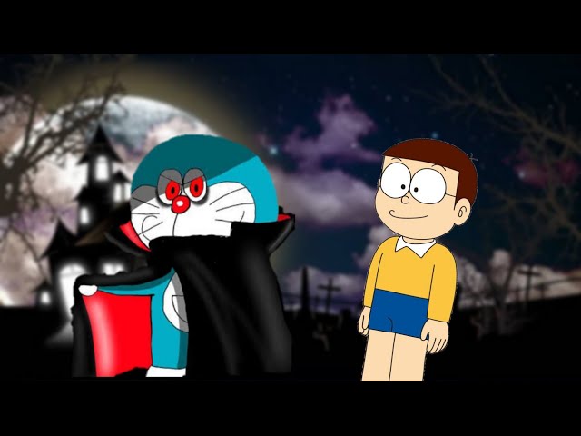 Doraemon the horror movie-scary library-animated Doraemon in hindi دیدئو  dideo
