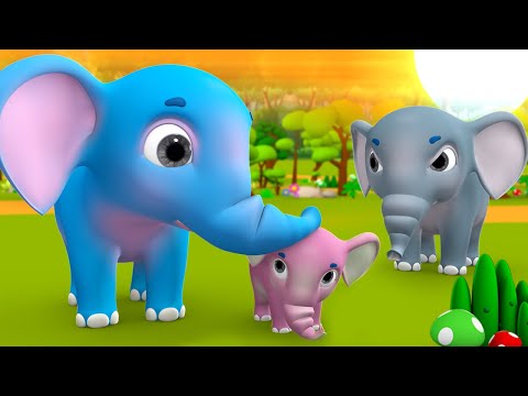 Real Mother of Baby Elephant Story हाथी बच्चे की असली माँ कौन हिन्दी कहानी  3D Kids Hindi Moral Tales دیدئو dideo