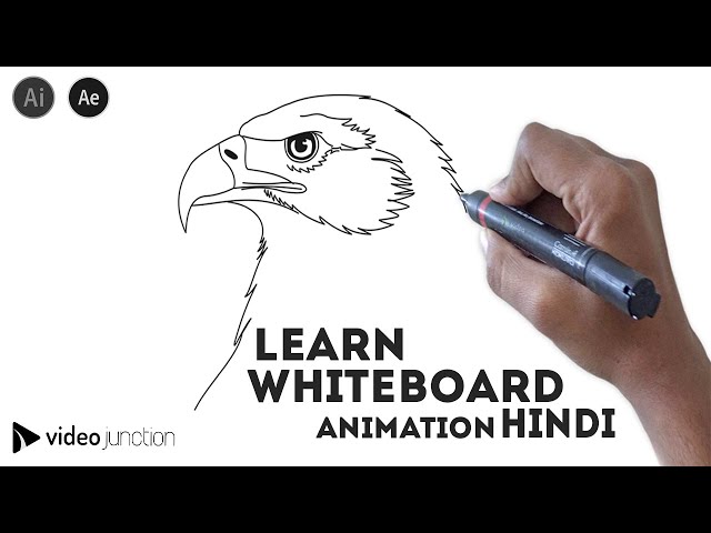 How to Create Whiteboard Animation | in After Effects Video Junction | HINDI  دیدئو dideo