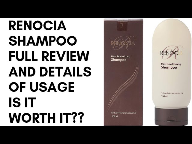 RENOCIA SHAMPOO FULL REVIEW, UNBOXING , BEST Shampoo for Hairfall دیدئو  dideo