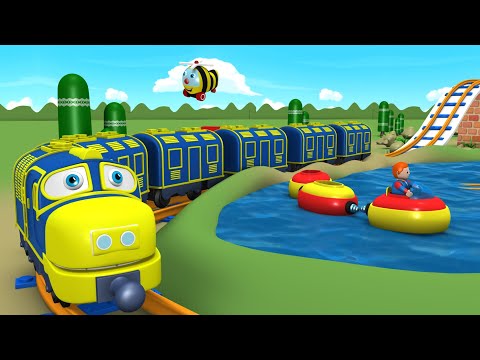 Toy Factory Cartoon Train Show - Choo Choo Train Cartoon for Children دیدئو  dideo