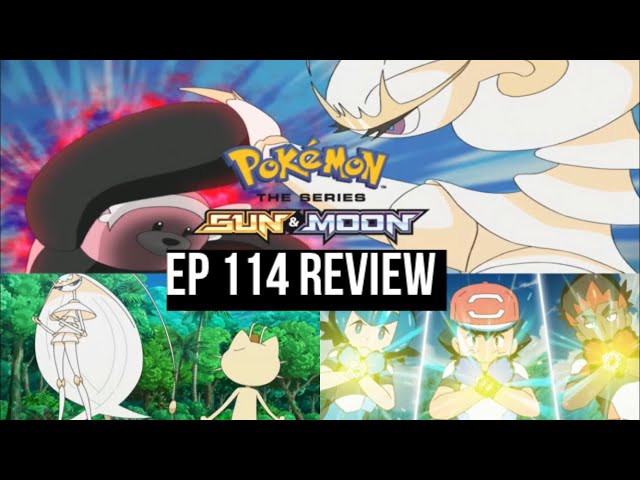 Bewear vs Pheromosa! Pokémon Sun and Moon episode 114 review! دیدئو dideo
