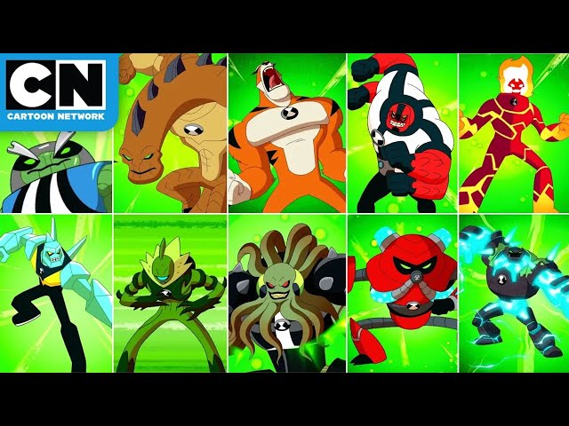 Every Ben Alien Transformation | Ben 10 | Cartoon Network دیدئو dideo