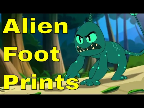Alien Foot Prints - EP - 29 - Chimpoo Simpoo - Hindi Animated Cartoon Show  دیدئو dideo