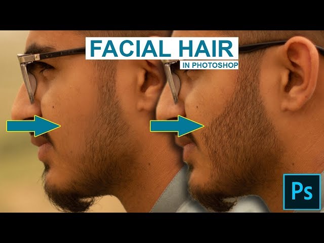 How to Create Realistic Facial/Beard Hair in Photoshop دیدئو dideo