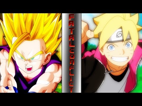 GOHAN vs BORUTO! (Goku vs Naruto S O N S!) | ⚠️ FATAL CONFLICT ⚠️ دیدئو  dideo