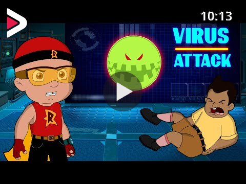 Mighty Raju - The Virus Attack | Cartoon for Kids in Hindi دیدئو dideo