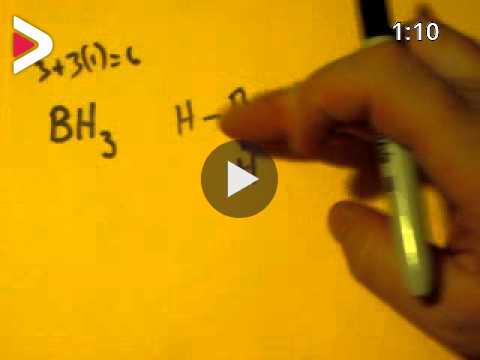 Lewis Dot Structure of BH3 (Boron Hydride) دیدئو dideo
