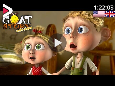 Goat story 2 with Cheese | Full Animaton Movie | English Children Cartoon |  Free Animated Kids movie دیدئو dideo