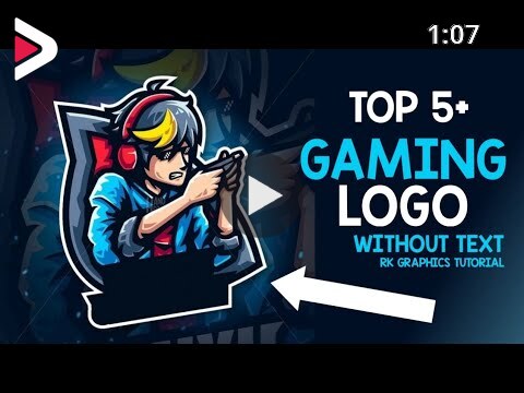 Top 5+ Mascot gaming logo without text | Gaming logo no text | No text logo  by RK Graphics دیدئو dideo