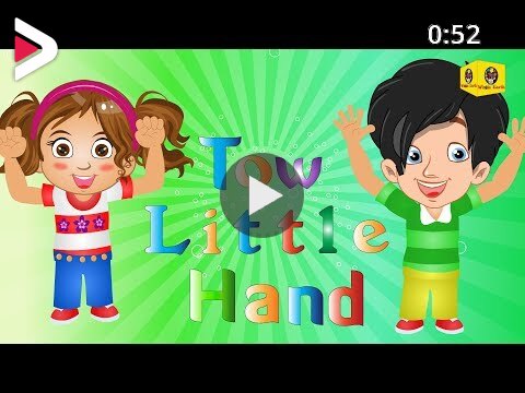 Two Little Hands To Clap Clap Clap Rhyme With Lyrics | Nursery Rhyme | Kids  Whole Earth India دیدئو dideo
