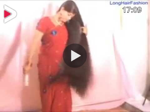 Model Varsha Hair styling دیدئو dideo