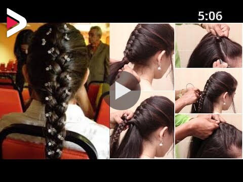 Sagar choti|Very beautiful&Easy Hairstyle for Indian Girls|step by step  hairstyle tutorial|hairstyle دیدئو dideo