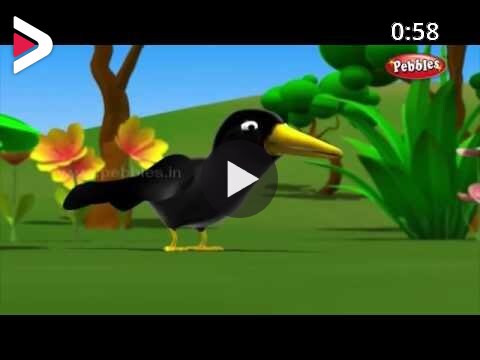 Crow Who Pretended | मराठी कथा | 3D Grandma Stories in Marathi | 3D Moral  Stories in Marathi دیدئو dideo