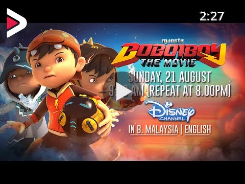 BoBoiBoy The Movie English Dub Teaser @ Disney Channel Asia دیدئو dideo