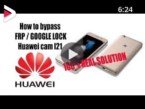 folleto facultativo carga Huawei CAM L21 FRP and GOOGLE Unlock 100% دیدئو dideo